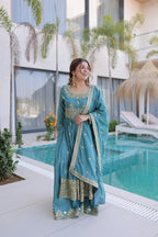 Premium Super Silk Sharara Set with Dupatta for Women – Designer Festive Outfit