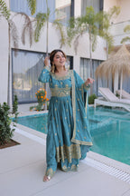 Premium Super Silk Sharara Set with Dupatta for Women – Designer Festive Outfit