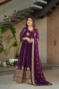 Premium Designer Gown with Dupatta for Women – Party Wear Anarkali Dress