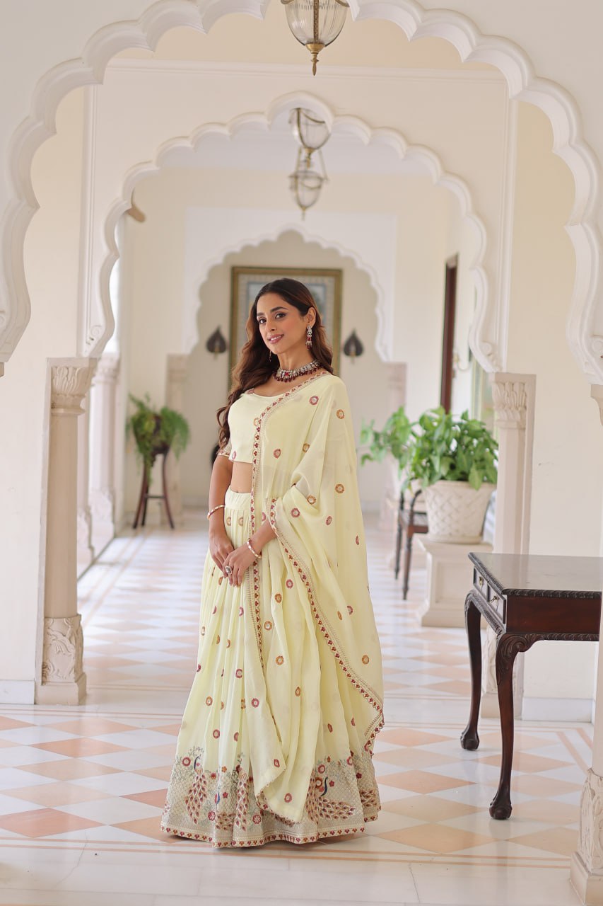 Premium Lehenga Choli with Dupatta for Women – Wedding & Festive Wear Set
