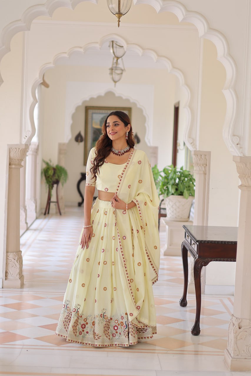 Premium Lehenga Choli with Dupatta for Women – Wedding & Festive Wear Set