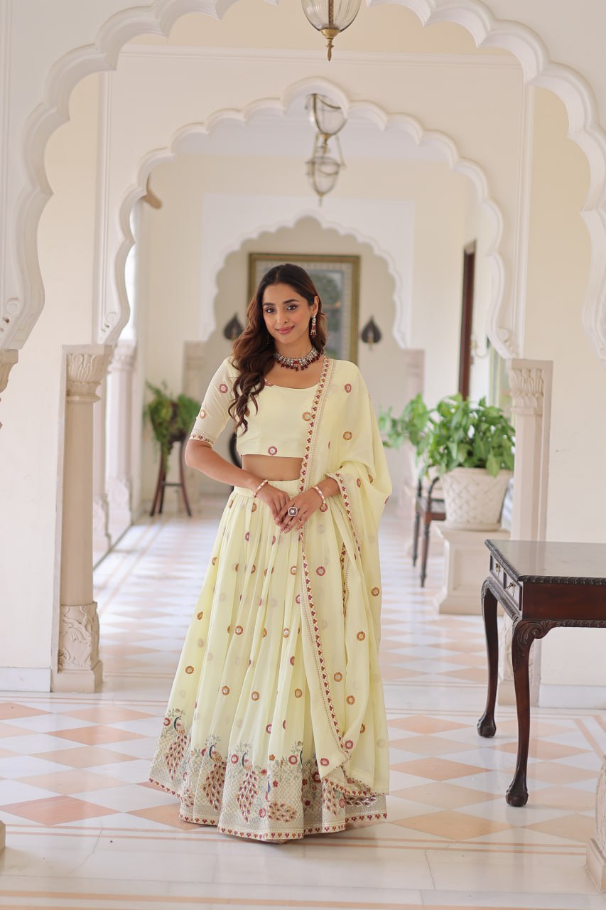 Premium Lehenga Choli with Dupatta for Women – Wedding & Festive Wear Set