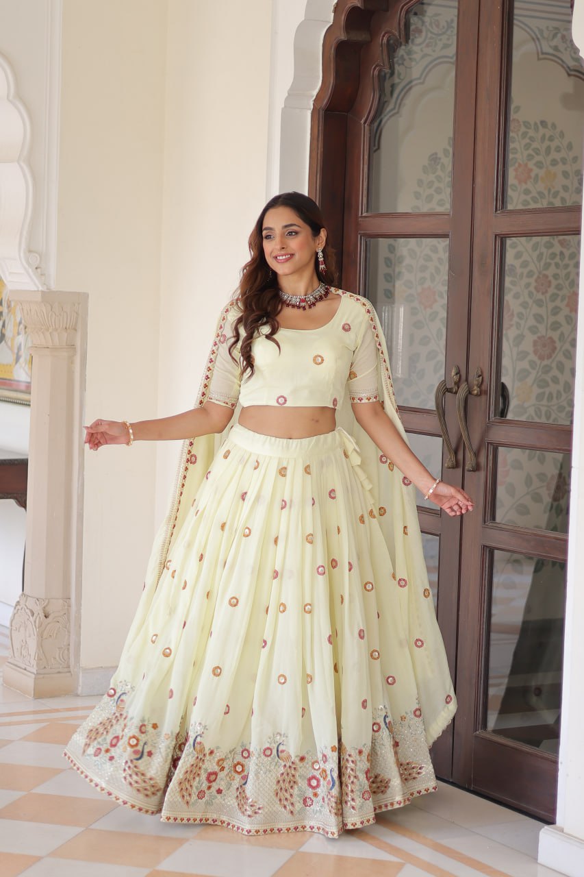 Premium Lehenga Choli with Dupatta for Women – Wedding & Festive Wear Set