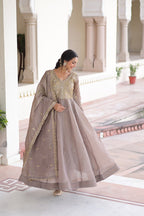 Designer Gown with Dupatta for Women | Party Wear Dress