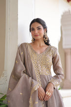 Designer Gown with Dupatta for Women | Party Wear Dress