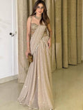 Ready to Wear Mirror Work Party Wear Saree