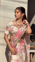 Premium Floral Silk Saree