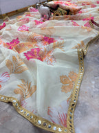 Premium Floral Silk Saree