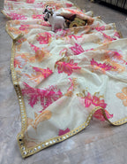 Premium Floral Silk Saree