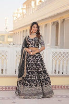 Premium Designer Viscose Jacquard Lehenga Choli with Embroidered Dupatta