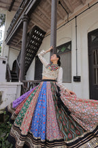 Navratri style Printed Lehenga Choli Set