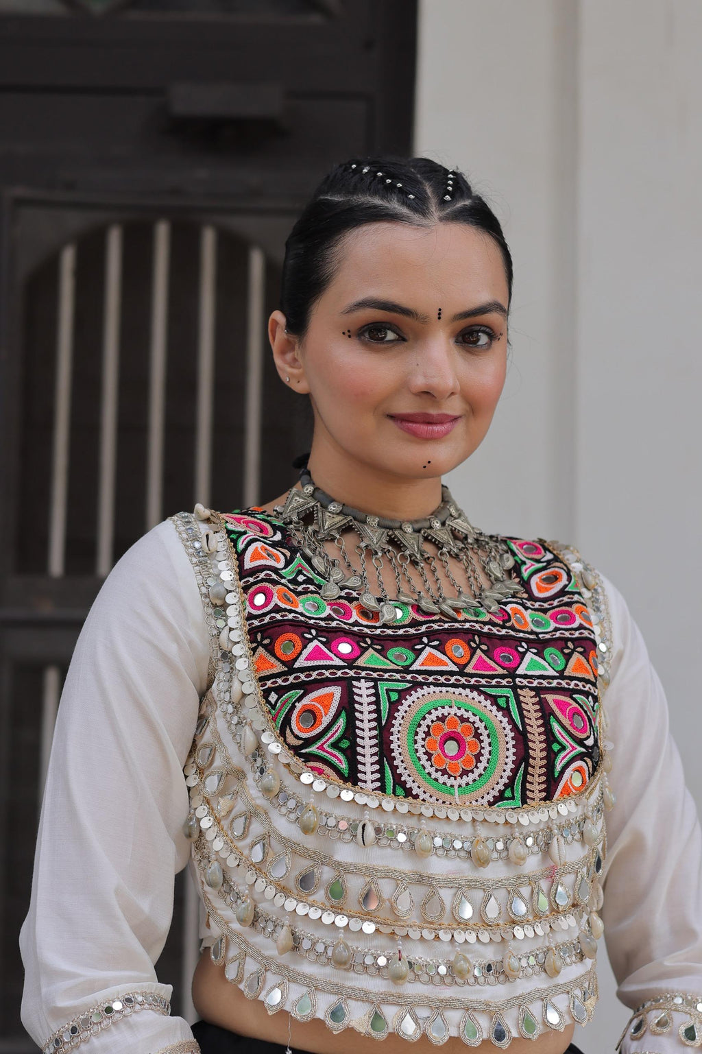 Navratri style Printed Lehenga Choli Set