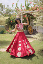 Navratri Silk Lehenga Choli Set