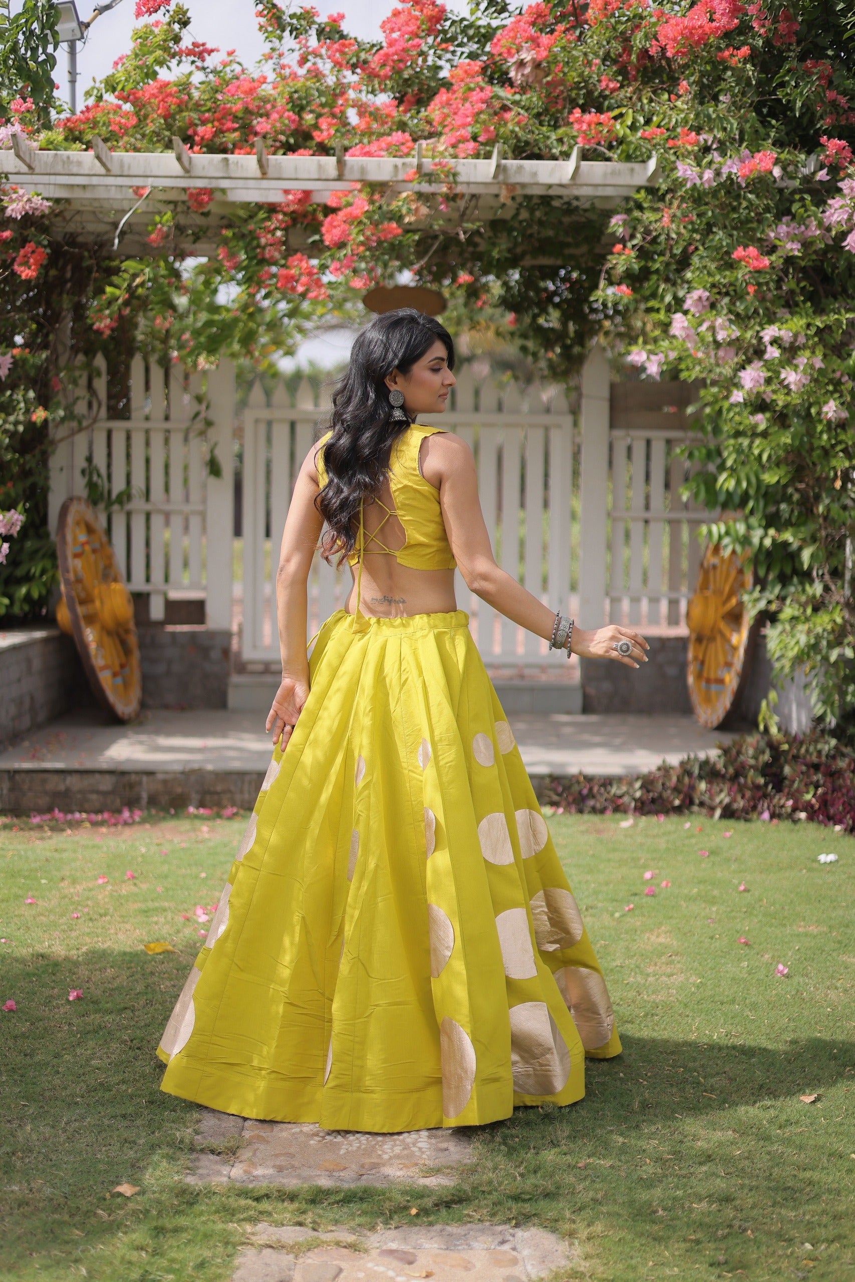 Navratri Silk Lehenga Choli Set