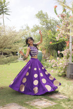 Navratri Silk Lehenga Choli Set