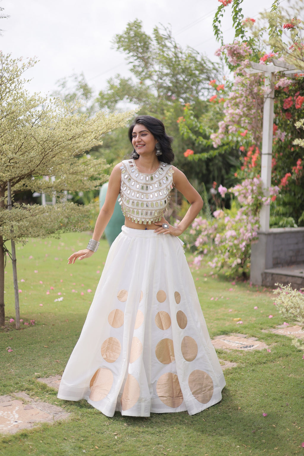 Navratri Silk Lehenga Choli Set