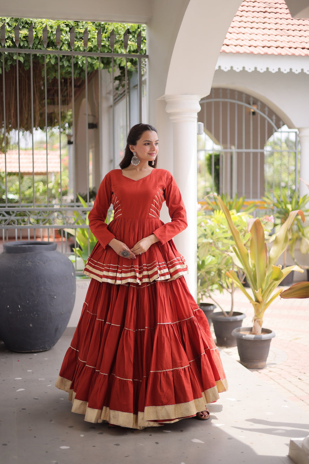 Navratri Peplum Lehenga Choli Set