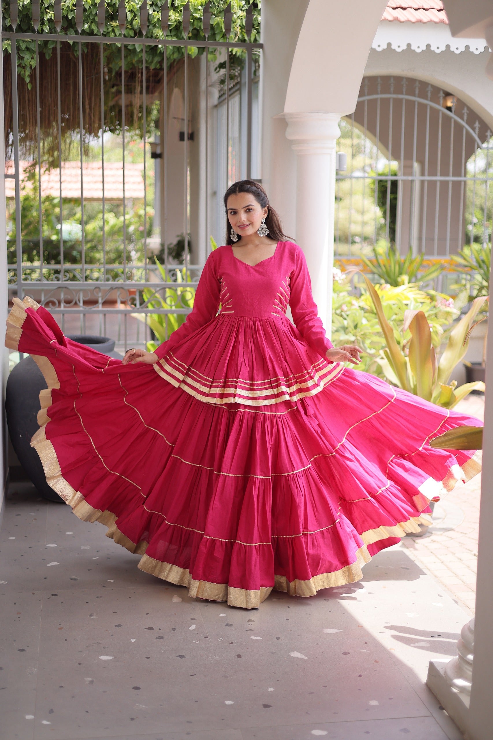 Navratri Peplum Lehenga Choli Set