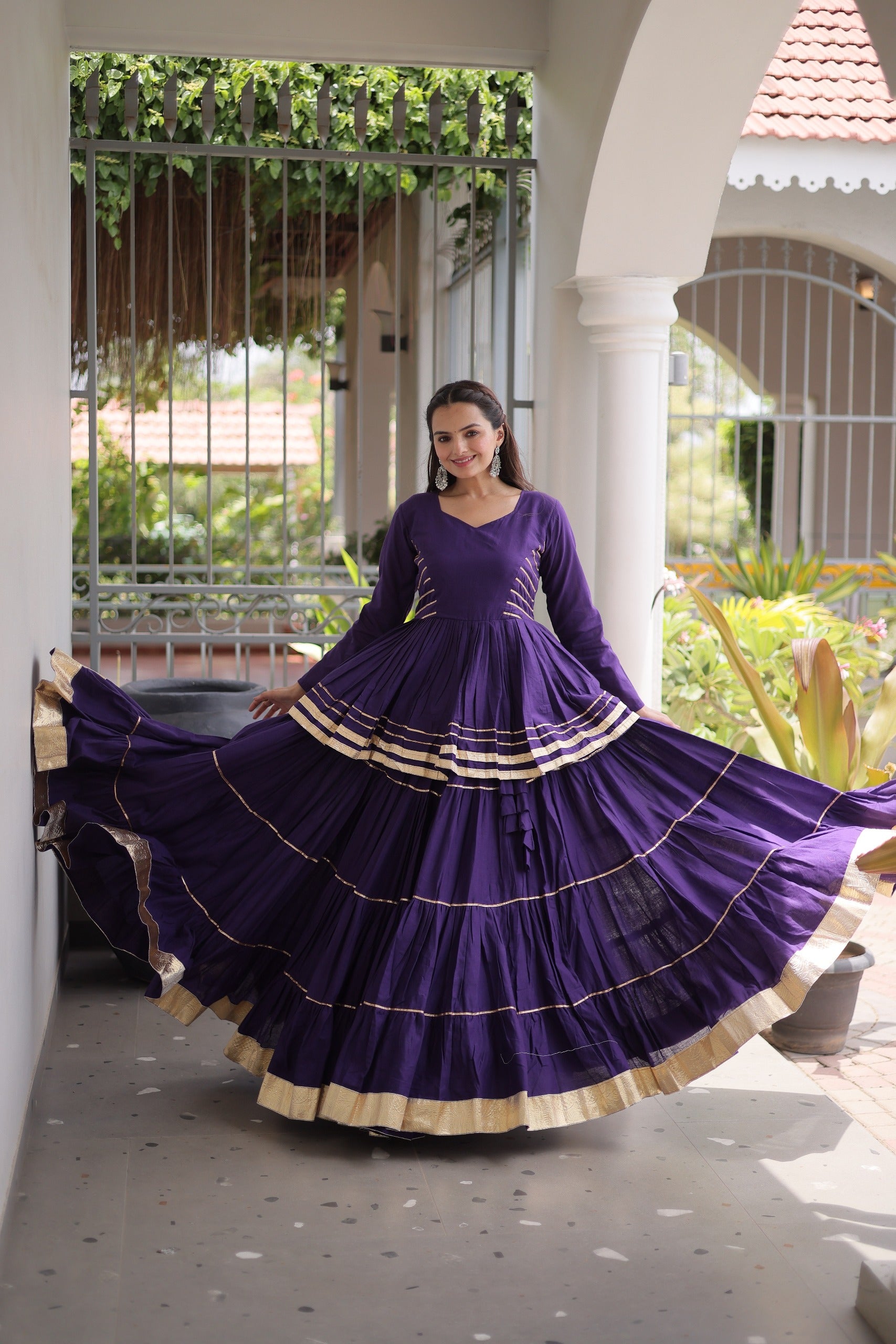 Navratri Peplum Lehenga Choli Set