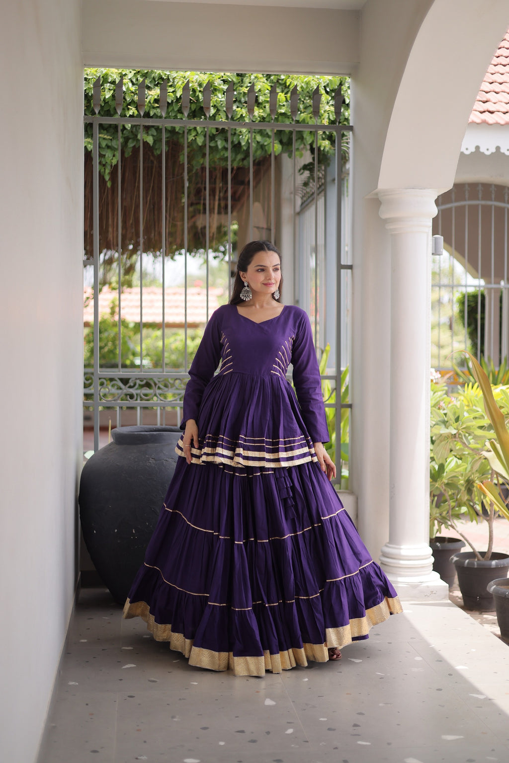 Navratri Peplum Lehenga Choli Set