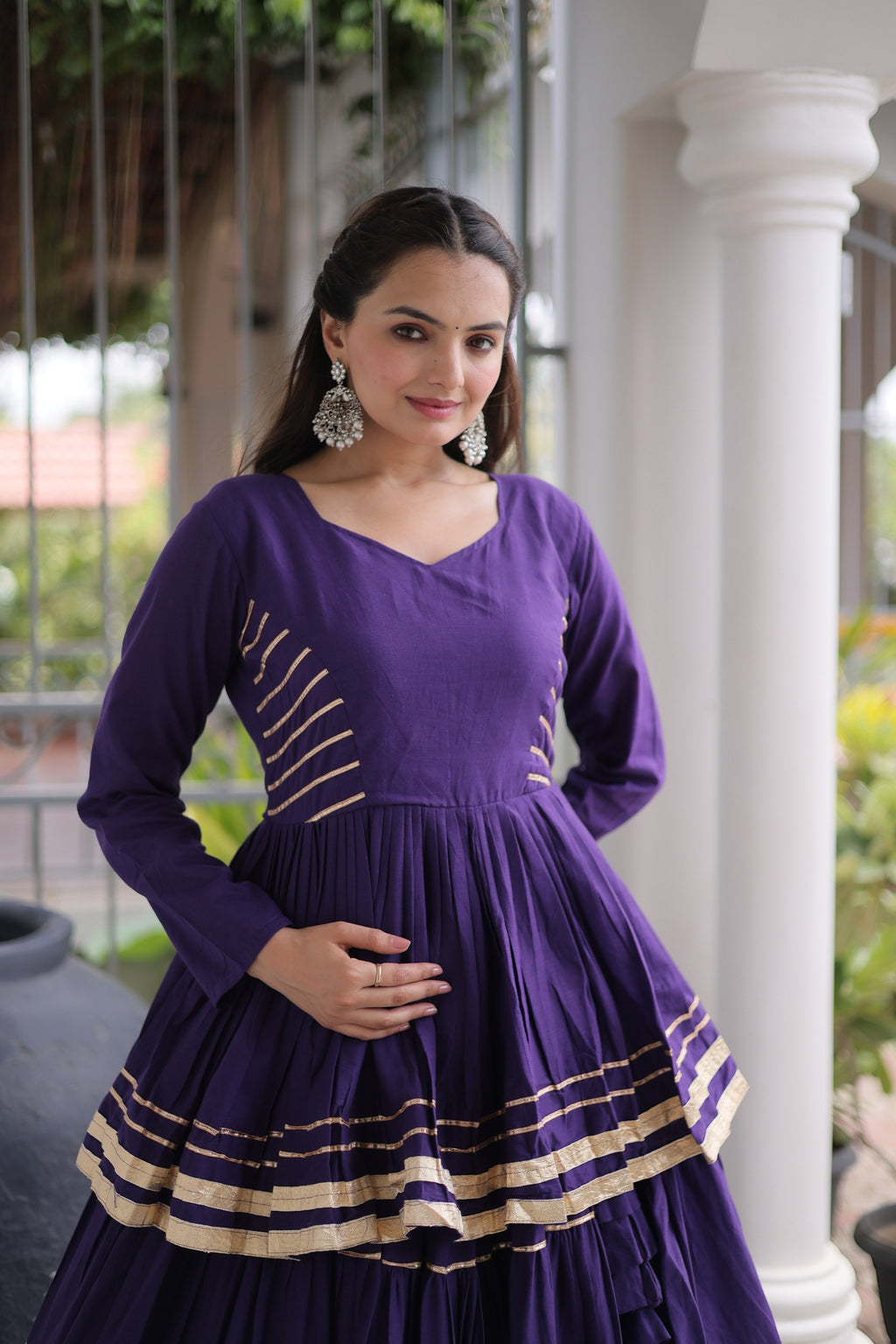 Navratri Peplum Lehenga Choli Set