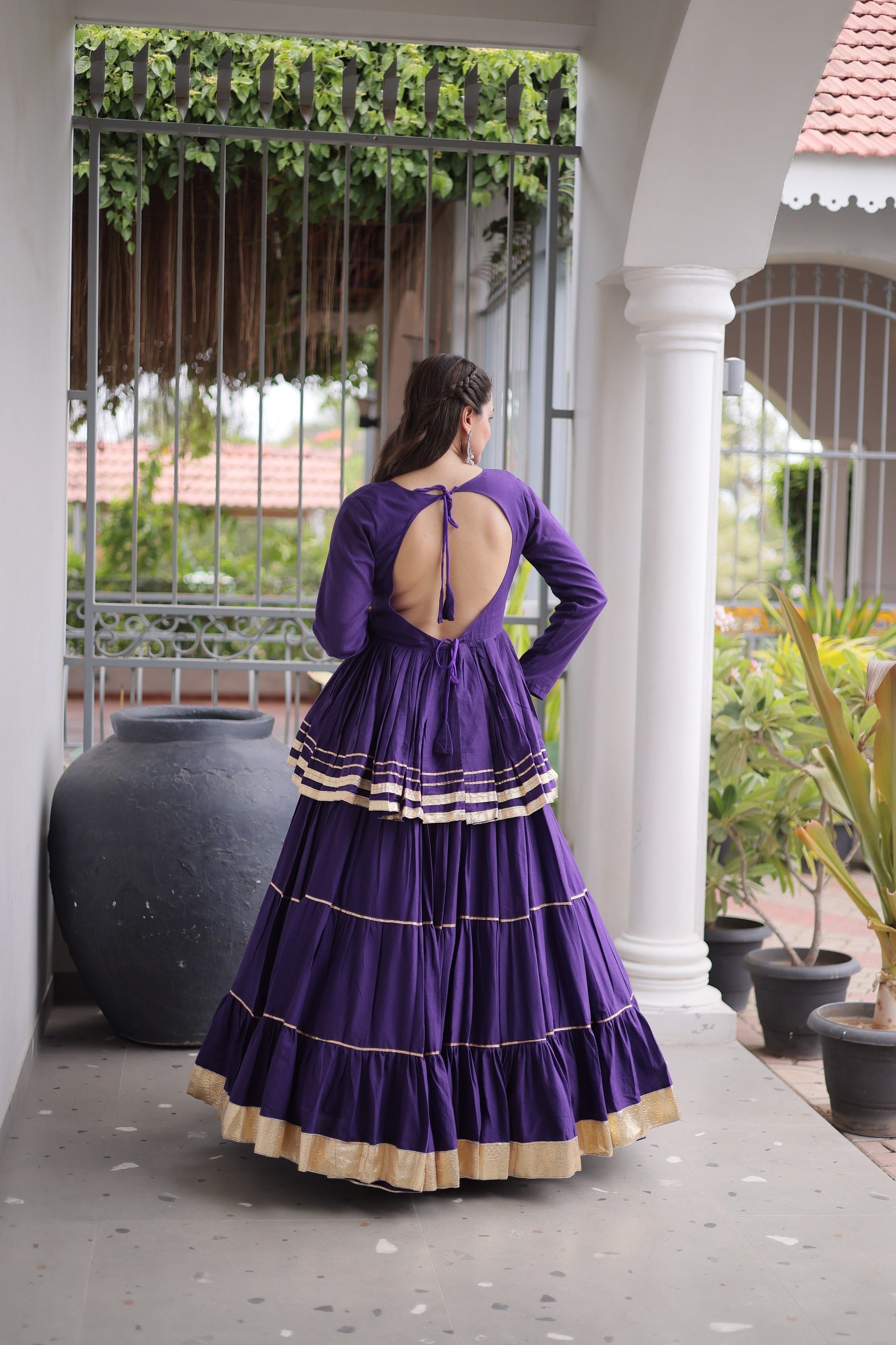 Navratri Peplum Lehenga Choli Set