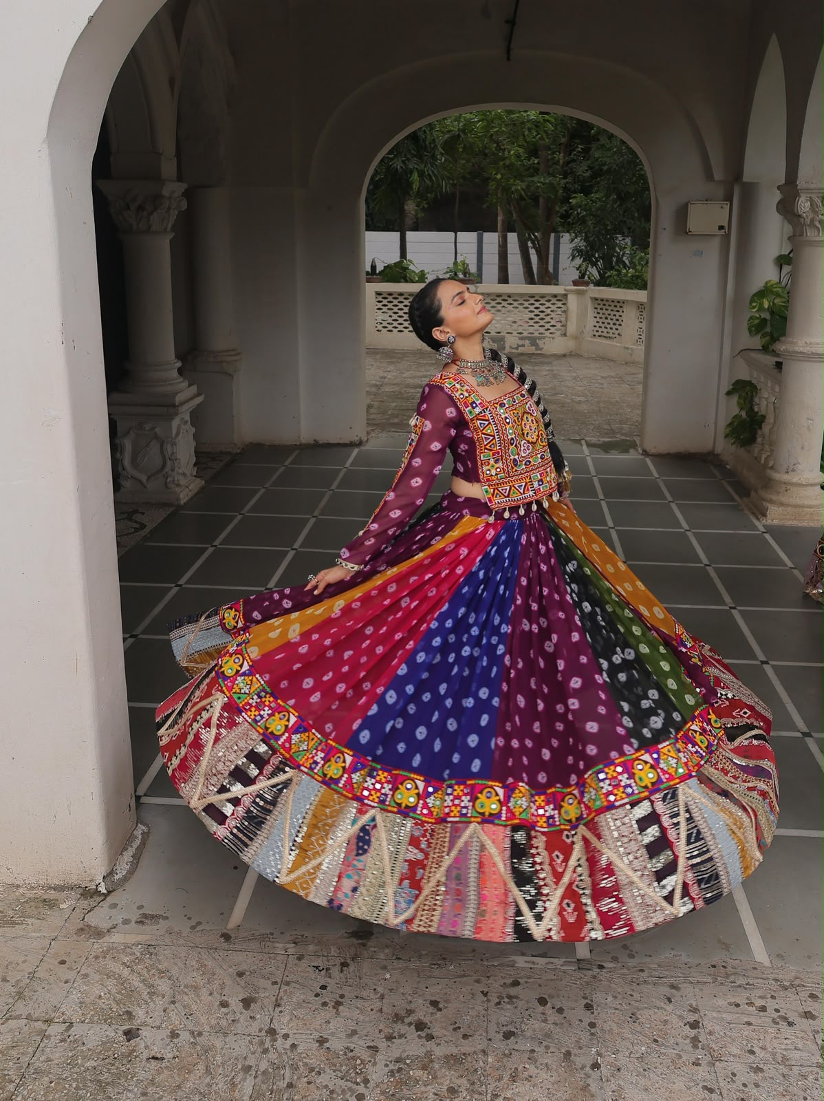 designer navratri lehenga choli