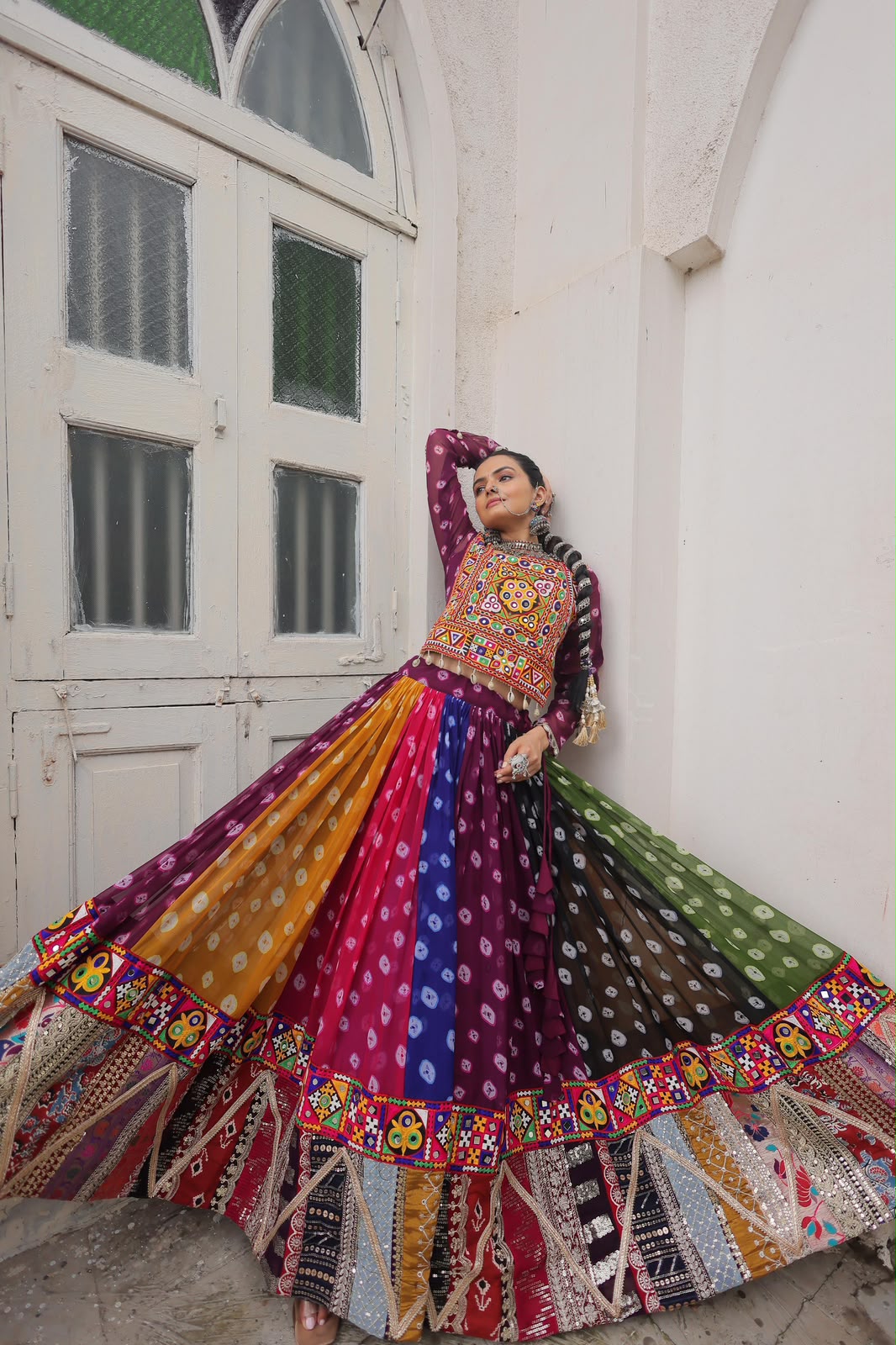 designer navratri lehenga choli