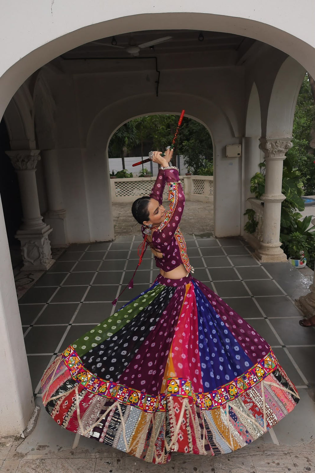 designer navratri lehenga choli