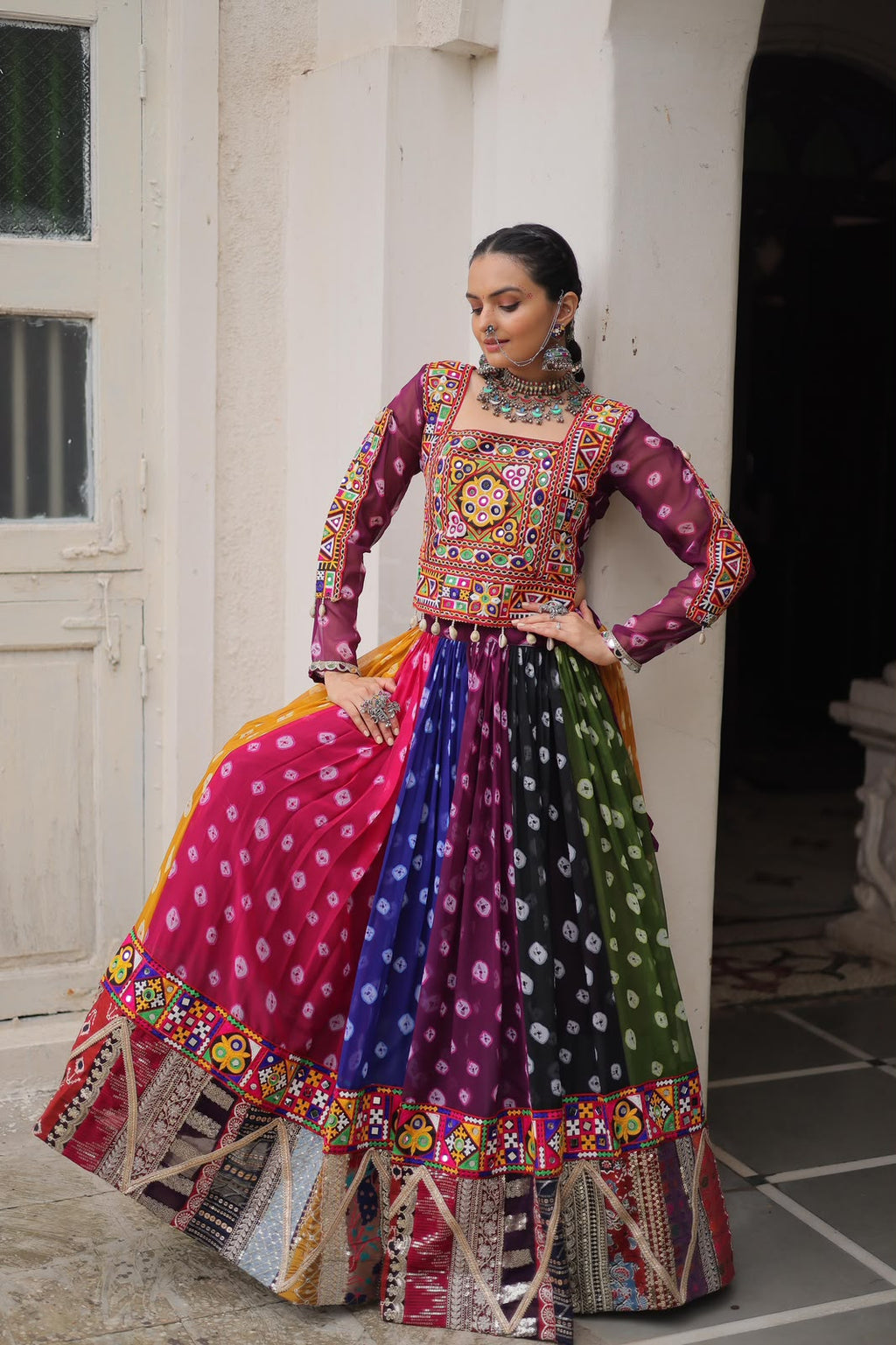designer navratri lehenga choli