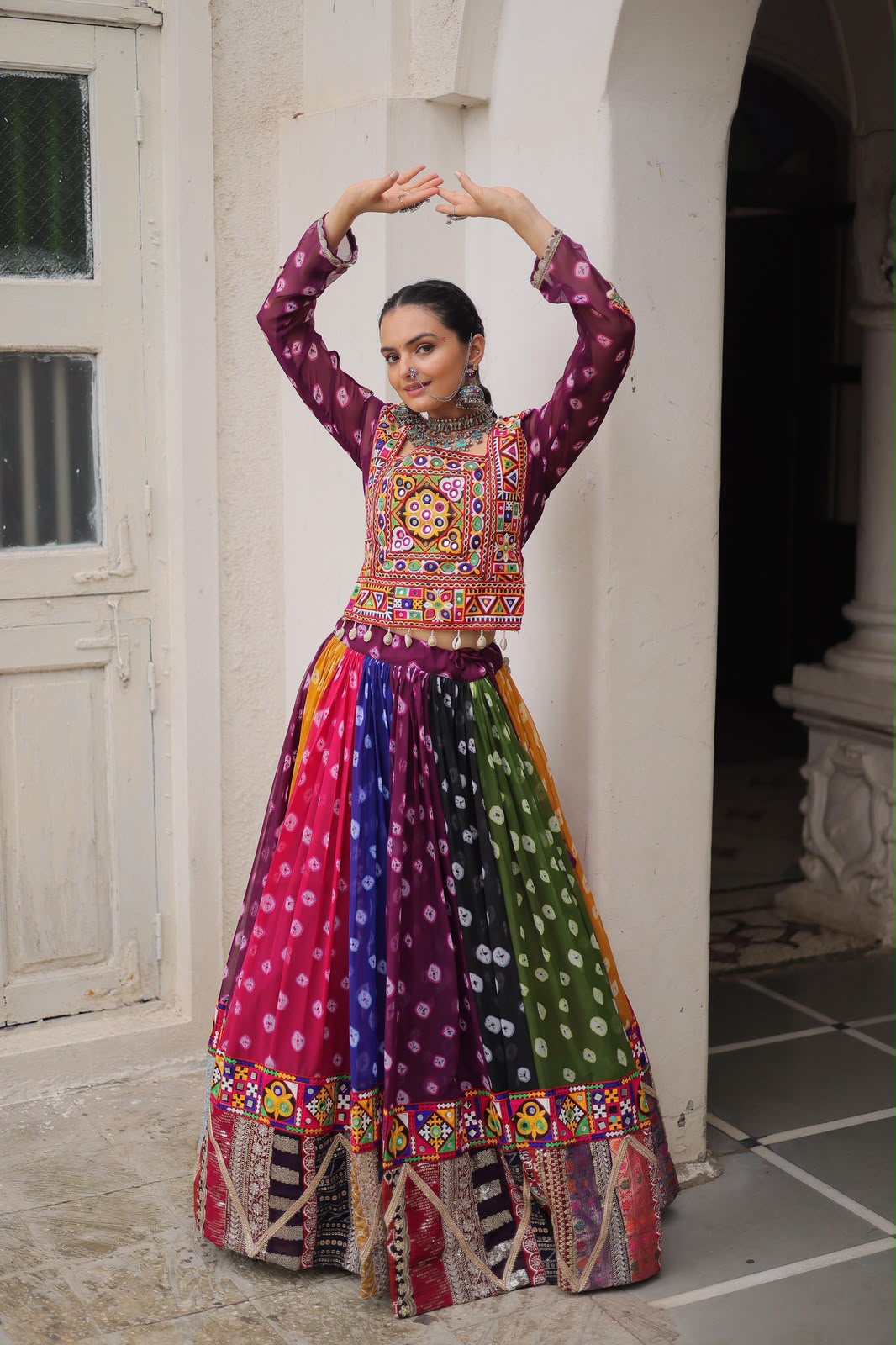designer navratri lehenga choli