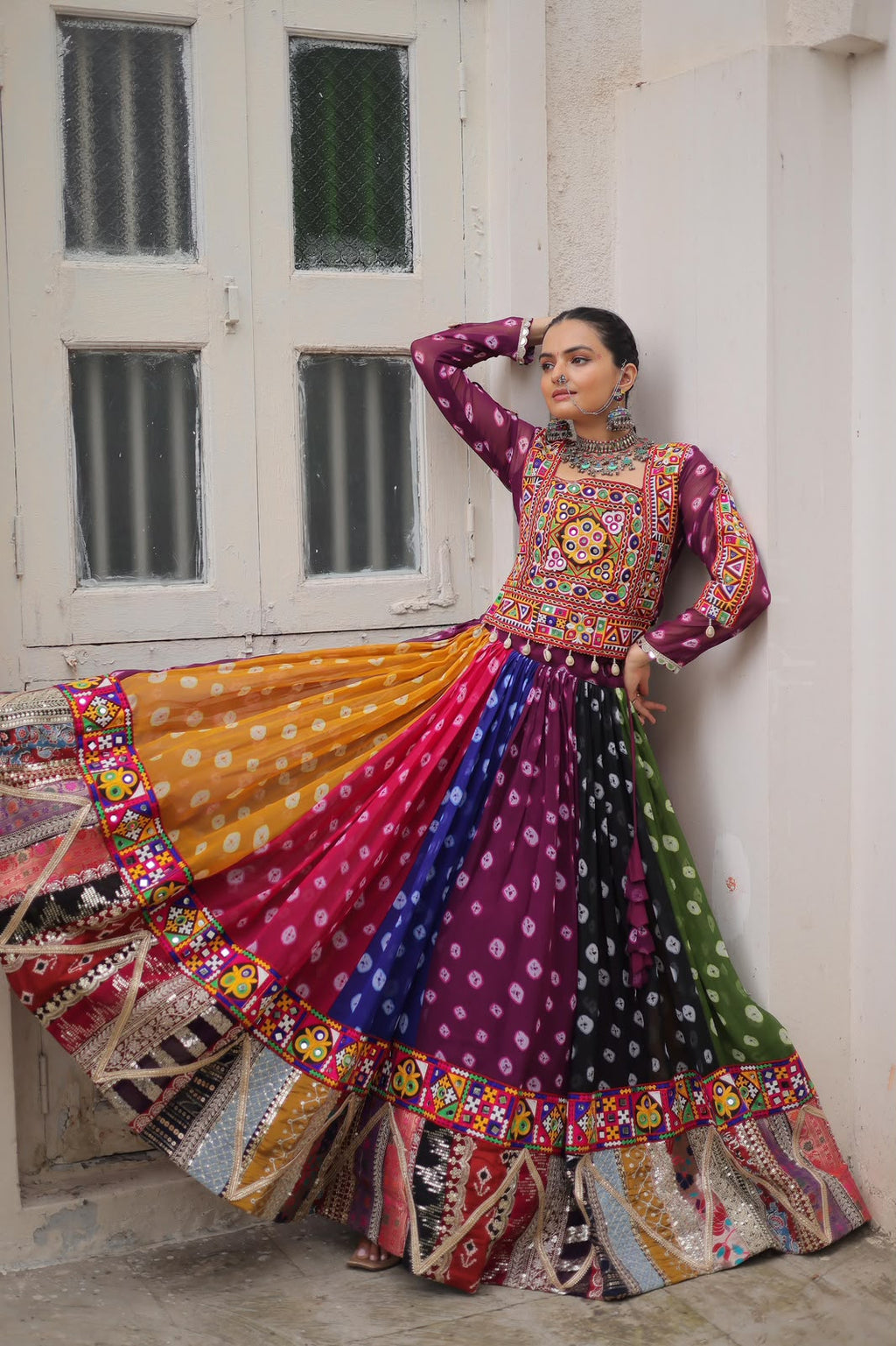 designer navratri lehenga choli