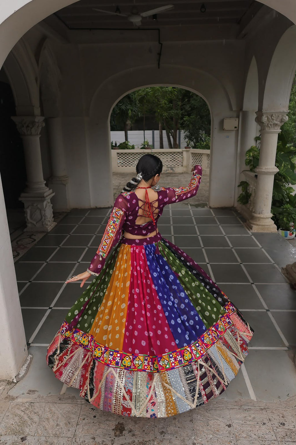 designer navratri lehenga choli