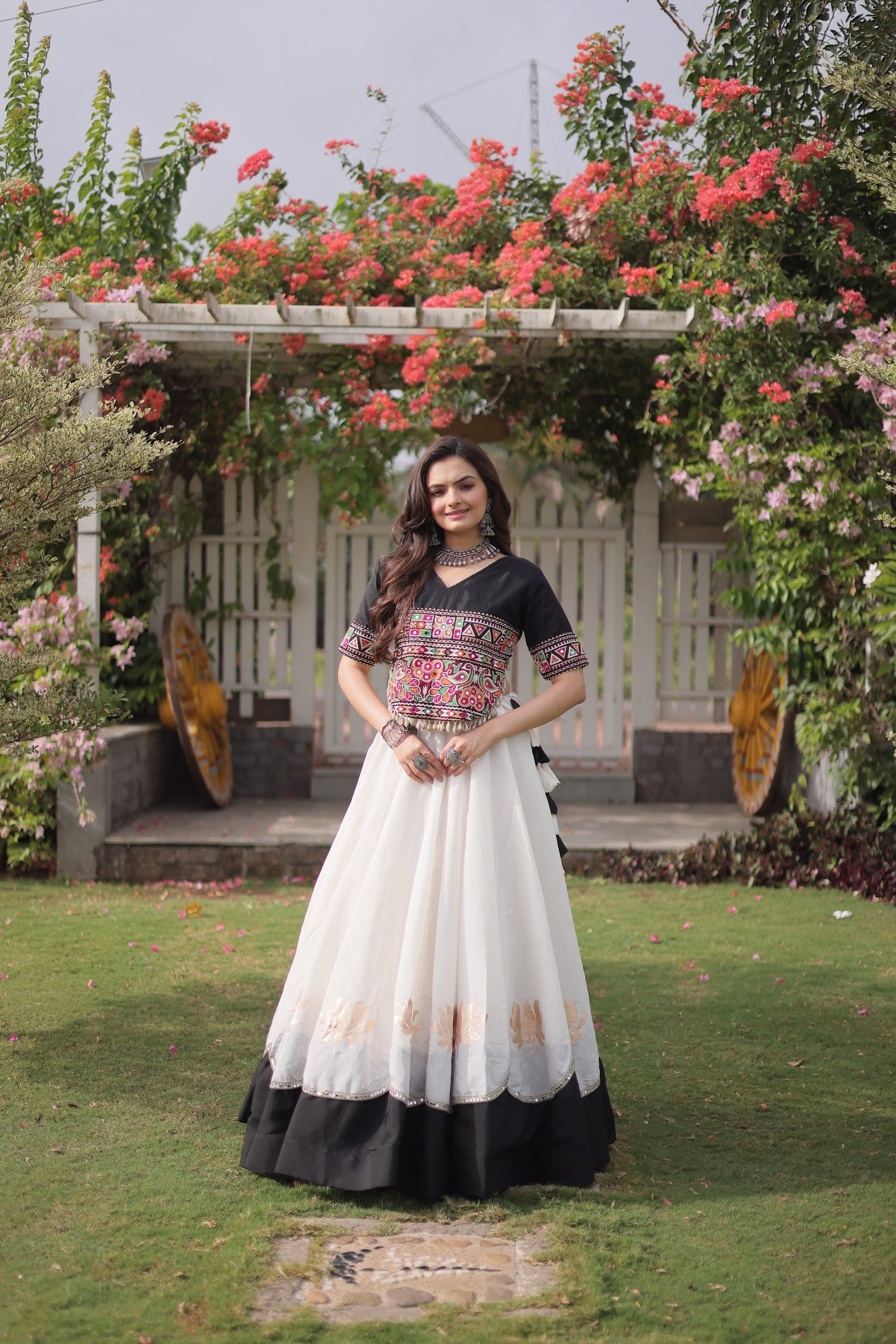Designer Navratri Lehenga Choli Set