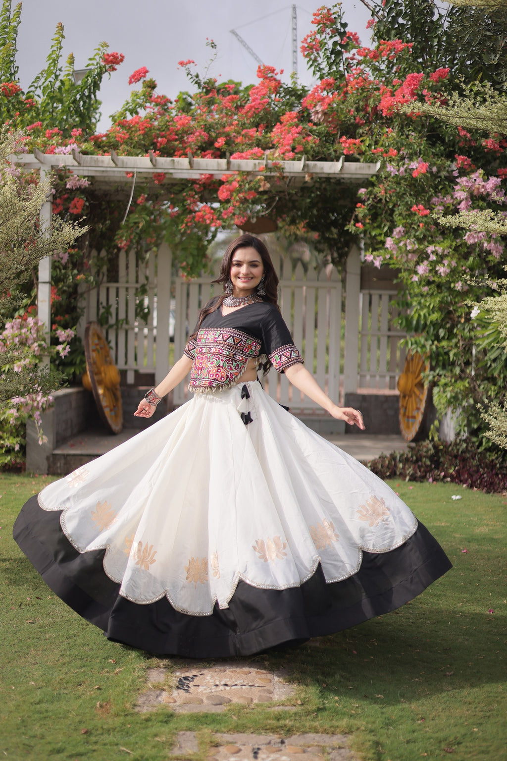 Designer Navratri Lehenga Choli Set
