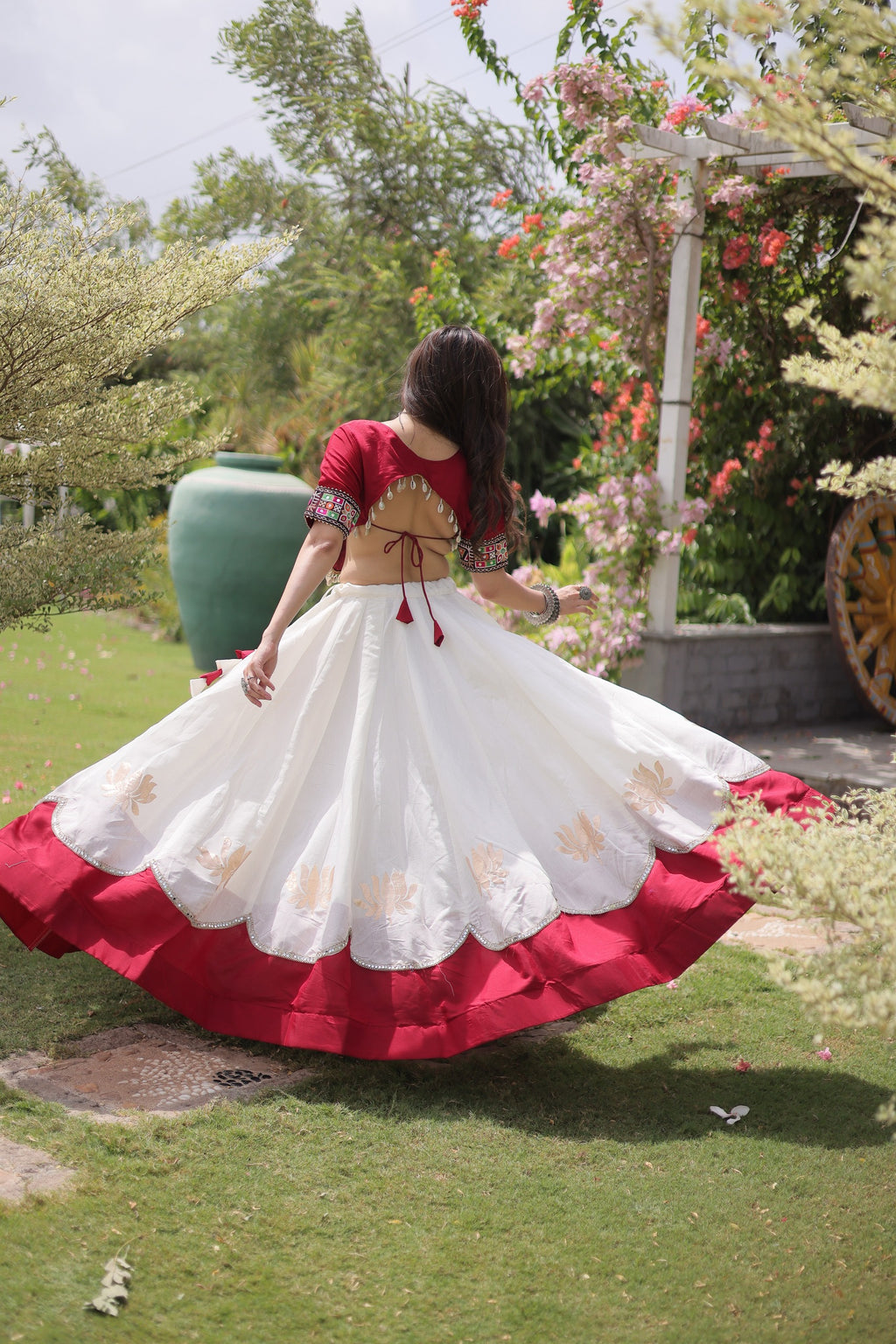 Designer Navratri Lehenga Choli Set