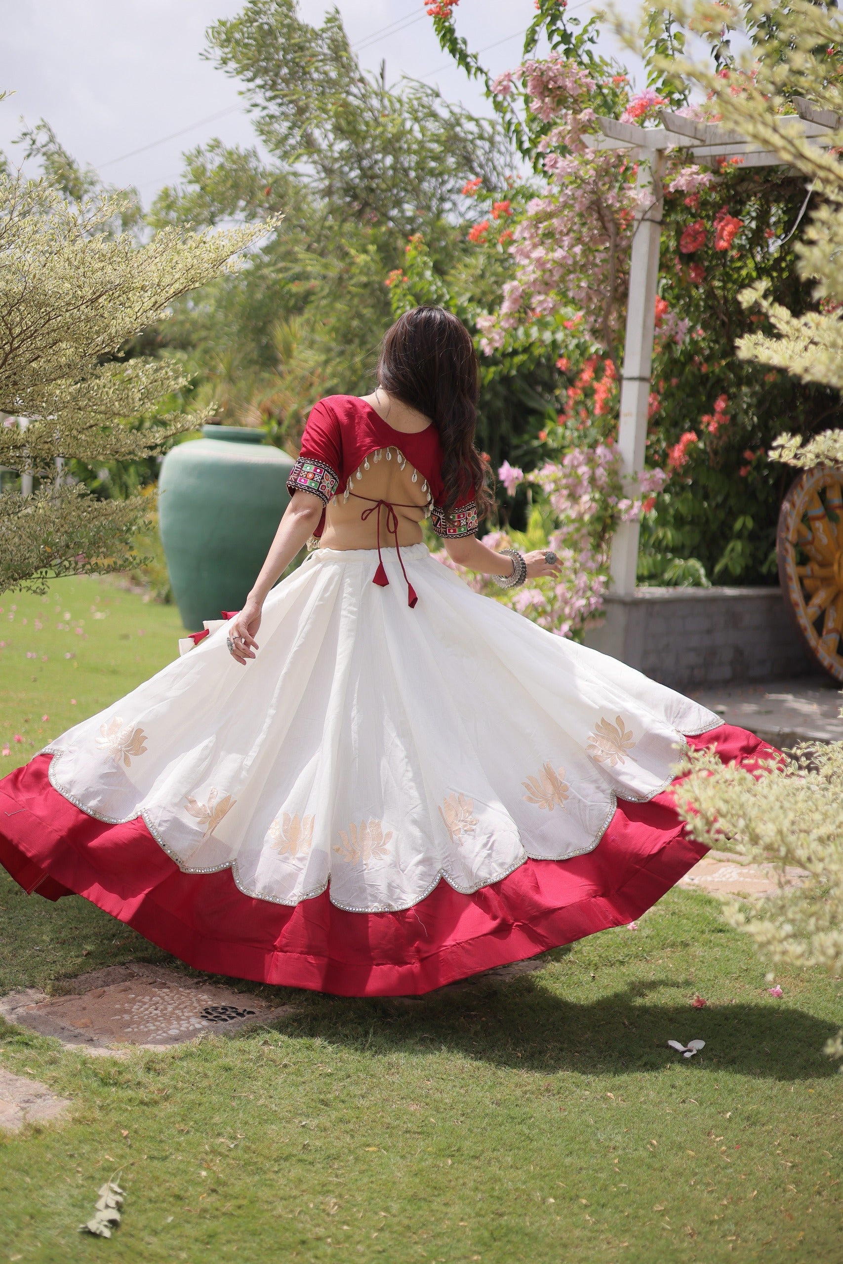Designer Navratri Lehenga Choli Set