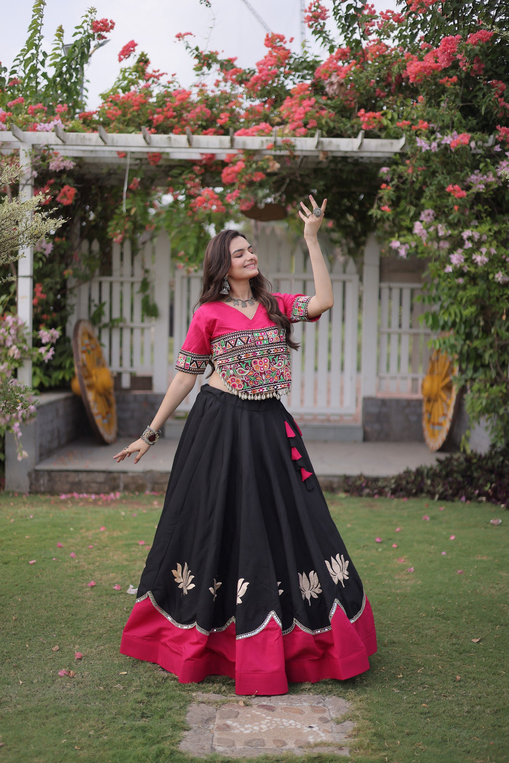 Designer Navratri Lehenga Choli Set