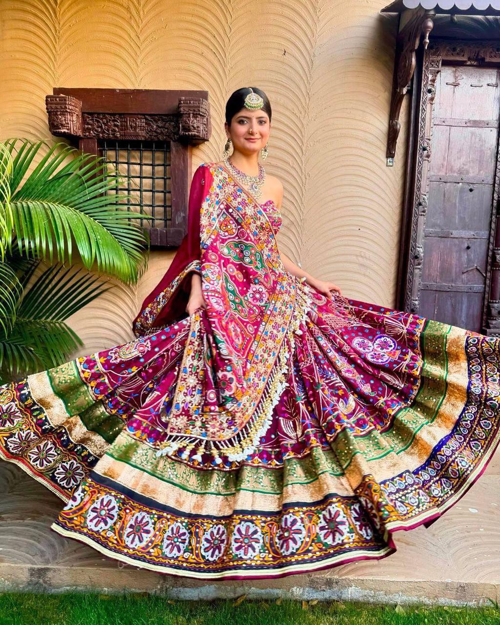 Navratri Special Cotton Lehenga Choli