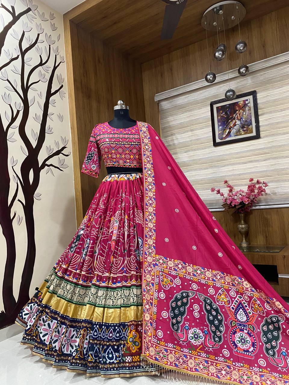Navratri Special Cotton Lehenga Choli