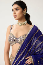Ready to Wear Real Mirror Work Saree