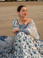 Premium Embroidered Faux Georgette Anarkali Suit Set with Dupatta
