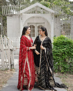 Premium Embroidered Gown with Dupatta - Wedding Outfit