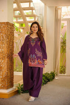 Premium Designer Farshi Plazo Suit Set with Dupatta