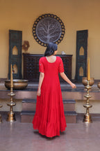 Premium Designer Embroidered Gown | Traditional Outfit