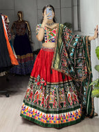 Patola Print Dola Silk Lehenga Choli