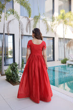Premium Sequins Zari Embroidered Party Wear Gown