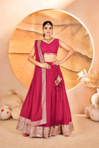 Designer Sequins Embroidered Lehenga Choli with Dupatta