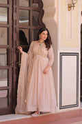 Premium Sequins Embroidered Gown with Designer Dupatta