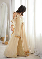 Doremon Crush Mirror Work Palazzo Suit Set with Tassel Dupatta
